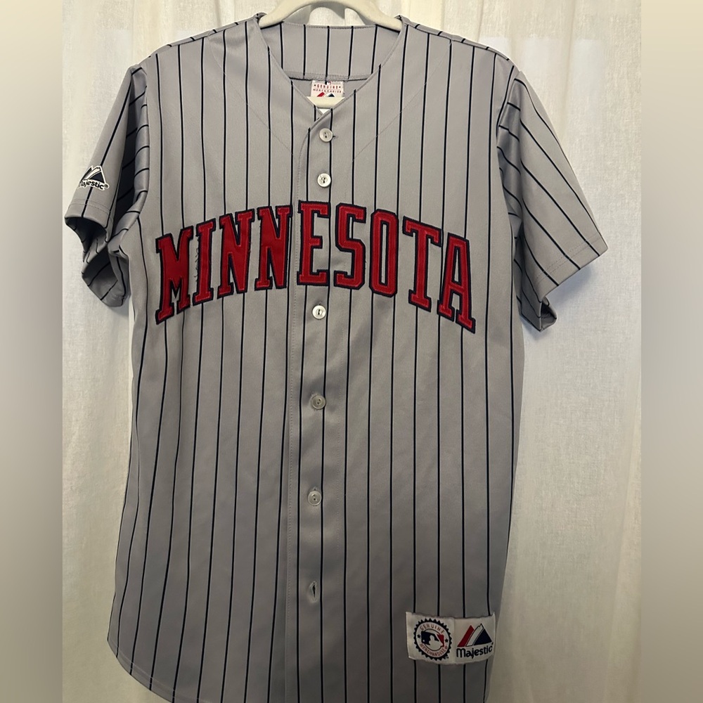 Minnesota Twins Road Jersey Majestic Size Small